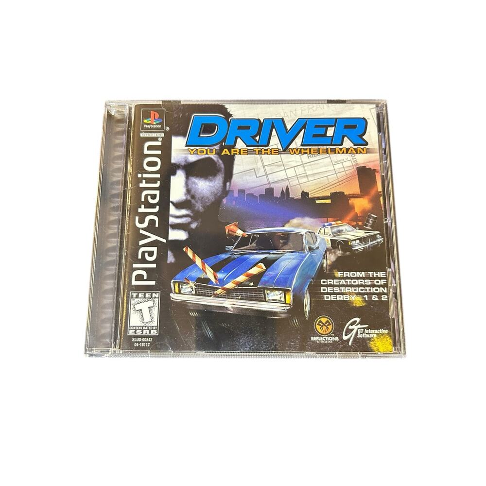 Driver: You Are the Wheelman (PlayStation 1 PS1) CIB Complete w/ Insert – Tested